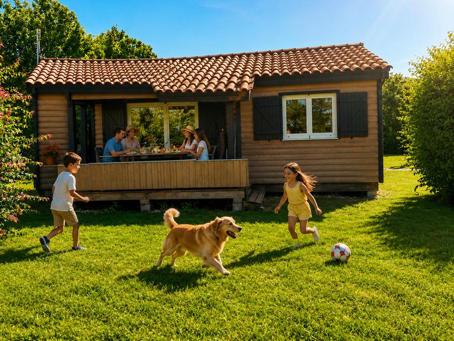 Chalet 6 personnes - Chalet 34m² 6 pers 0
