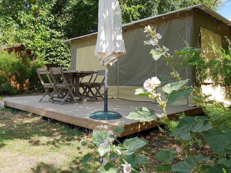 Bungalow toilé 4 personnes - Bungalow toilé - sans sanitaires - 20m² 4 pers 1