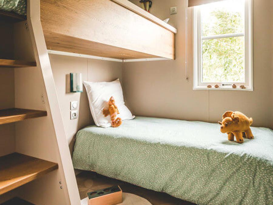Mobilhome 6 personnes - Mobil Home Premium - 3 chambres - 2 salles d'eau, avec clim et lave-vaisselle 6 pers 3
