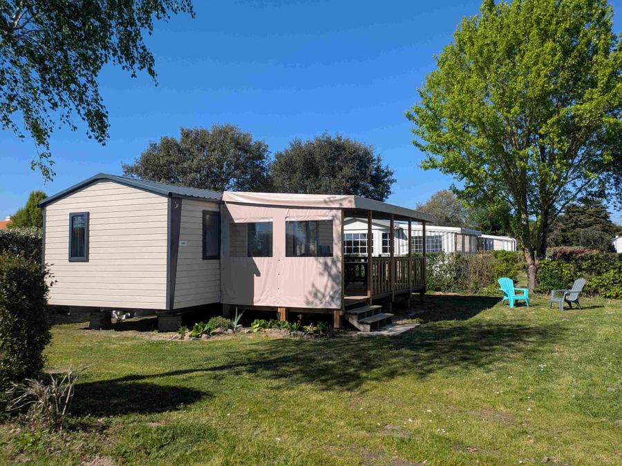Mobilhome 4 personnes - Mobil Home Premium - 2 chambres avec clim et lave-vaisselle 4 pers 1