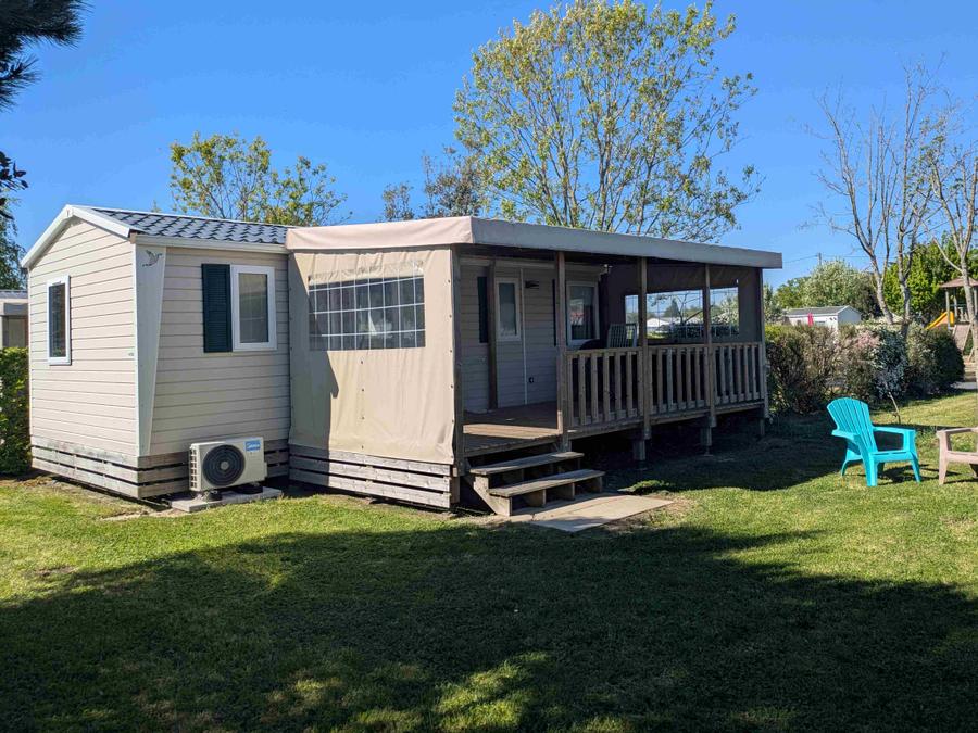 Mobilhome 6 personnes - Mobil Home Premium - 3 chambres avec clim et lave-vaisselle 6 pers 1