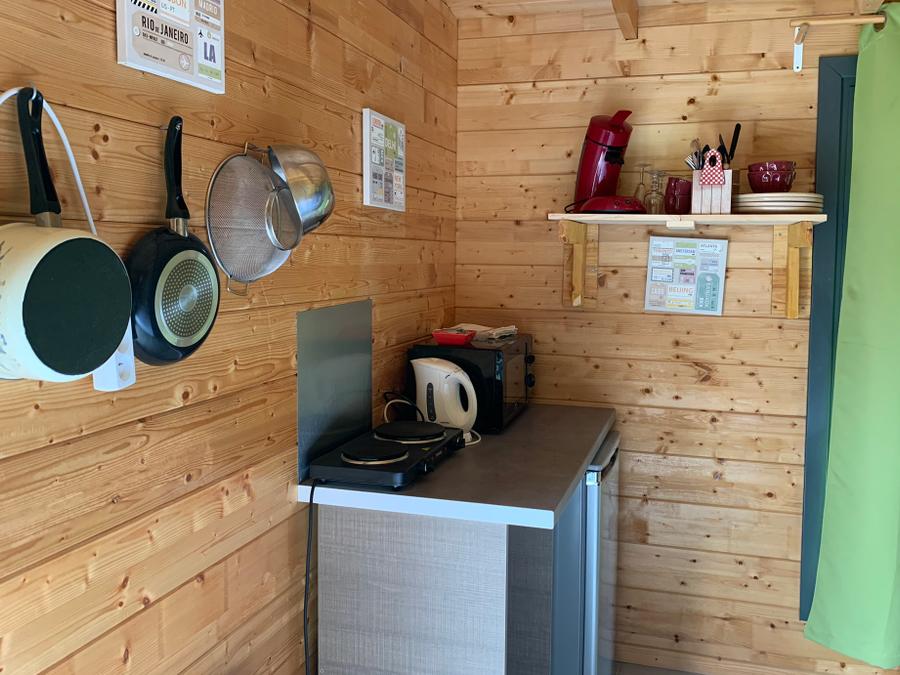 Mobilhome 2 personnes - CABANE TABOO PMR 14