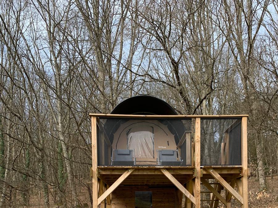 Hébergement 2 personnes - Cabane Détente 7