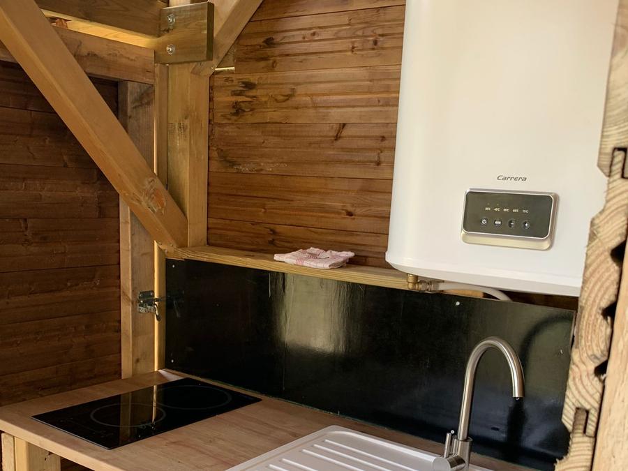 Hébergement 2 personnes - Cabane Détente 8