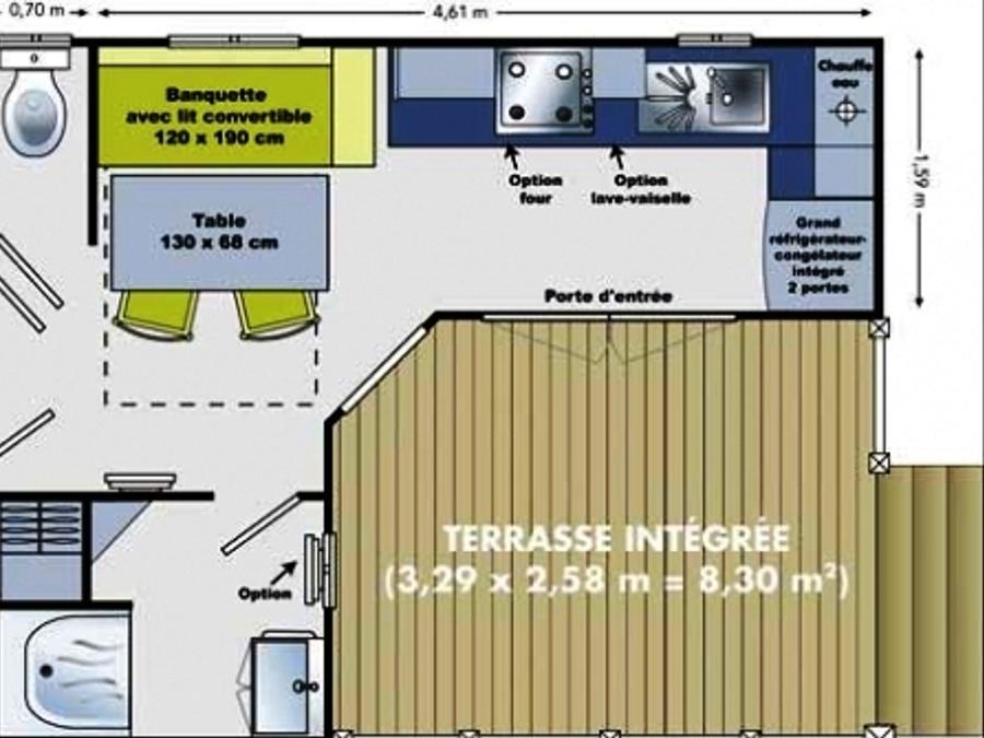 Mobilhome 4 personnes - SOLEO 5