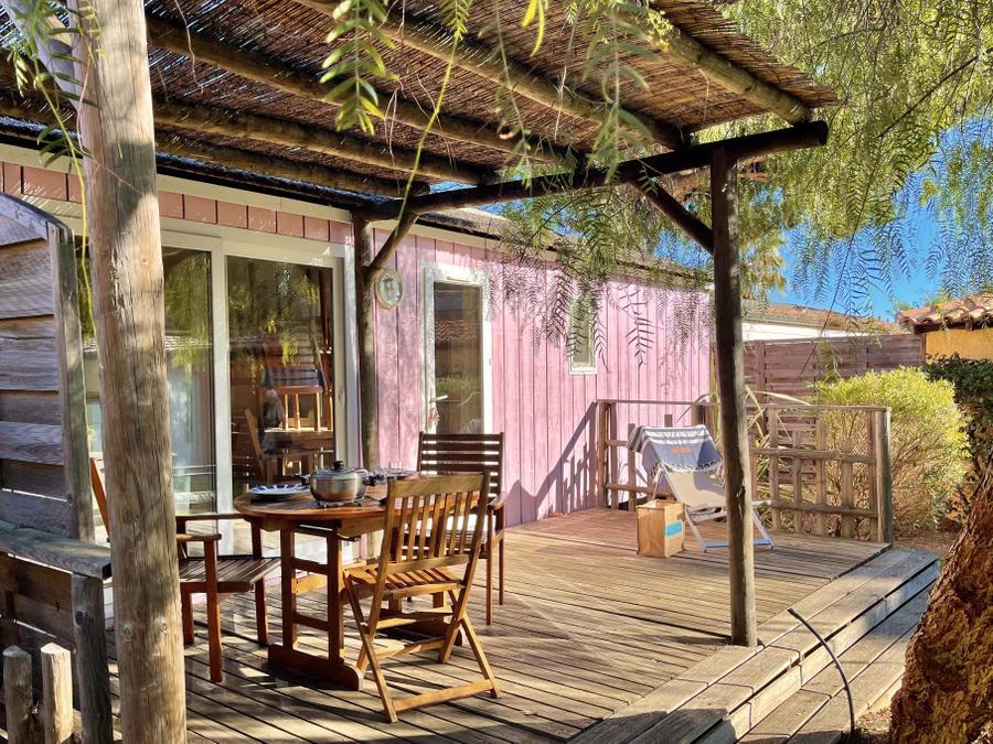 Mobilhome 7 personnes - Paillotte BORA BORA 7