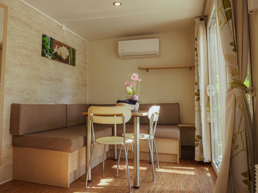 Mobilhome 3 personnes - Paillotte BAYA PREMIUM 8