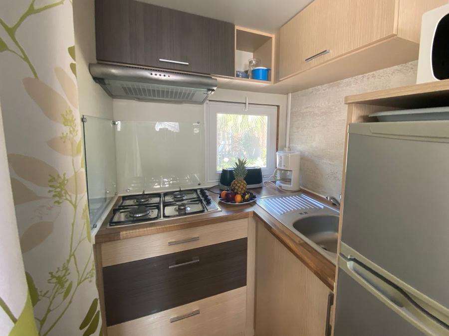 Mobilhome 3 personnes - Paillotte BAYA PREMIUM 2