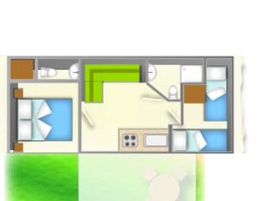 Mobilhome 4 personnes - BAIA COMFORT 3