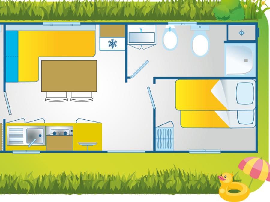 Mobilhome 6 personnes - Happy Relax 5