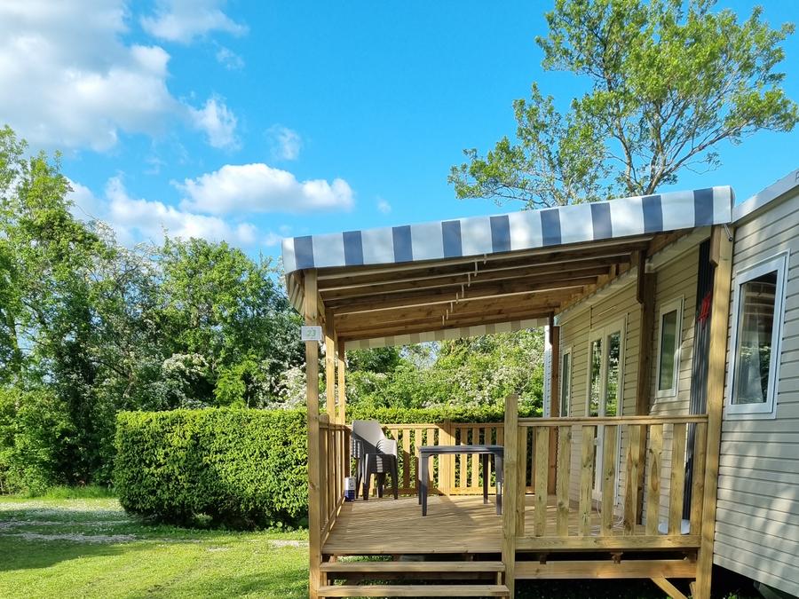 Mobilhome 6 personnes - Lodge - 3 chambres 1