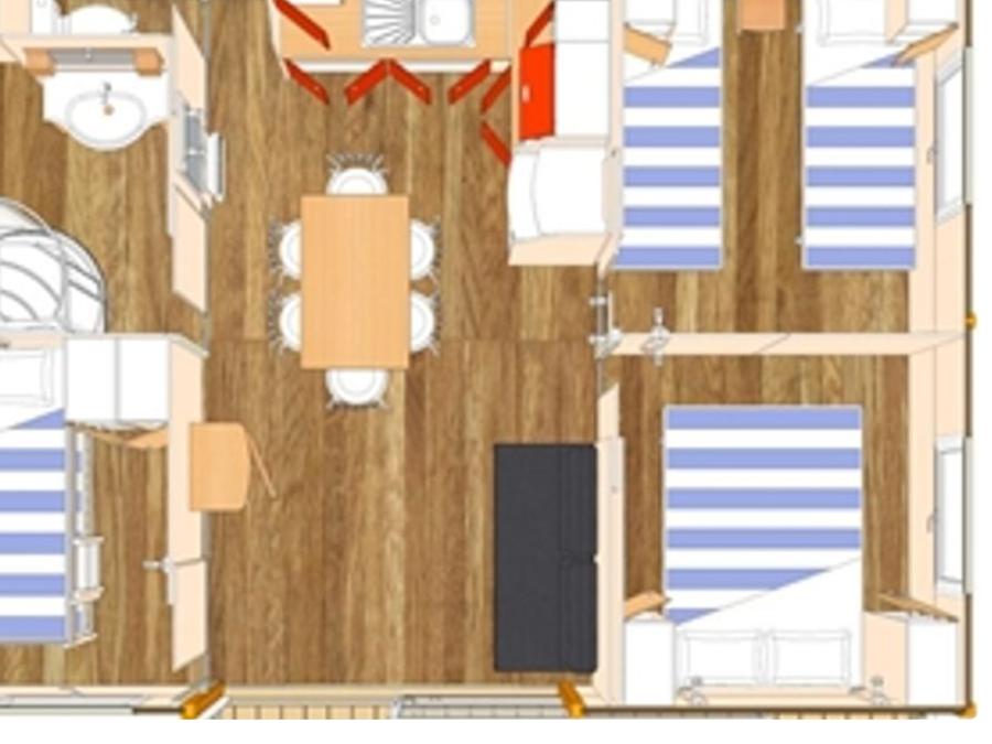 Chalet 6 personnes - Samoa - 32m² - 3 chambres 11