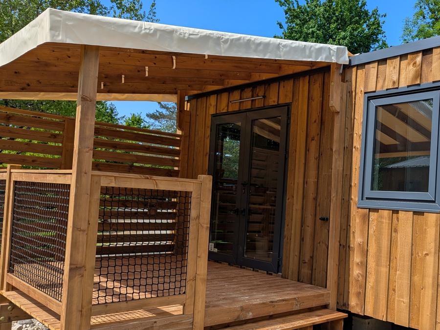 Mobilhome 4 personnes - Cabane 20m² 8
