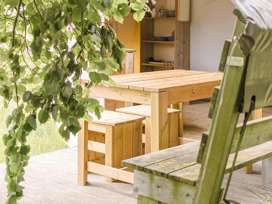 Bungalow toilé 4 personnes - Lodge 21m² (sans sanitaires privatifs) 2/5 pers 3