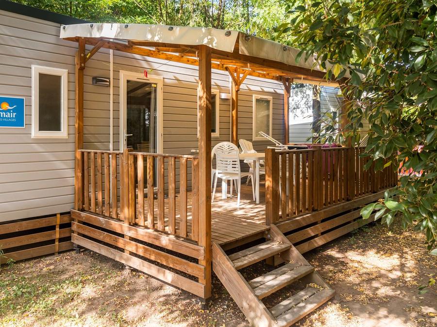 Mobilhome 6 personnes - Mobil-home | Comfort | 3 Ch. | 6 Pers. | Terrasse surélevée | Clim. 0