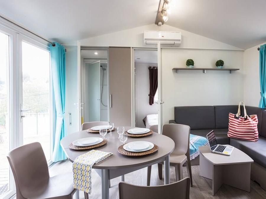 Mobilhome 6 personnes - Mobil-home | Comfort | 3 Ch. | 6 Pers. | Terrasse surélevée | Clim. 3
