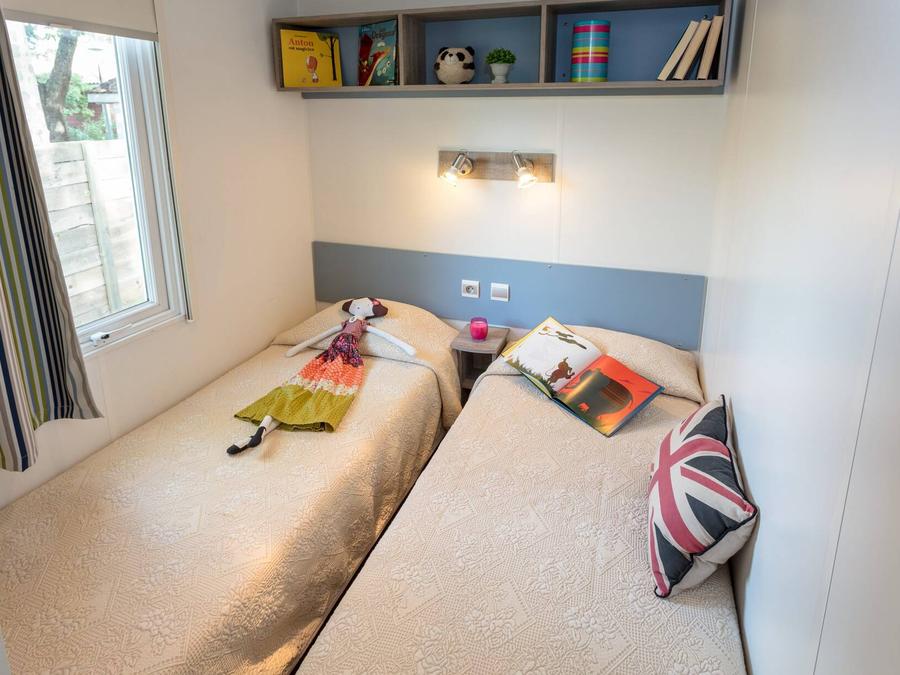 Mobilhome 6 personnes - Mobil-home | Comfort | 3 Ch. | 6 Pers. | Terrasse surélevée | Clim. 2