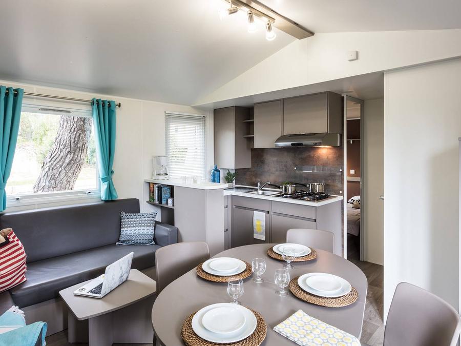 Mobilhome 6 personnes - Classic | 3 Ch. | 6 Pers. | Terrasse simple | Clim. 6