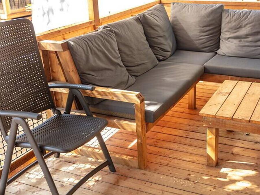 Mobilhome 6 personnes - Comfort | 3 Ch. | 6 Pers. | Terrasse Lounge | Clim. | TV 1