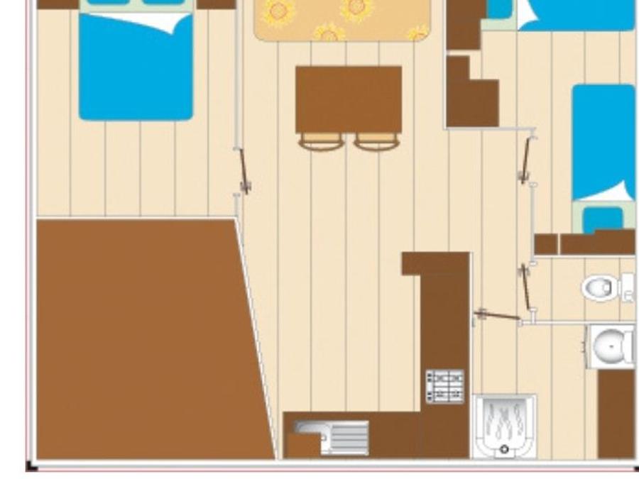 Chalet 4 personnes - Cocoon 2 chambres 24m² 6