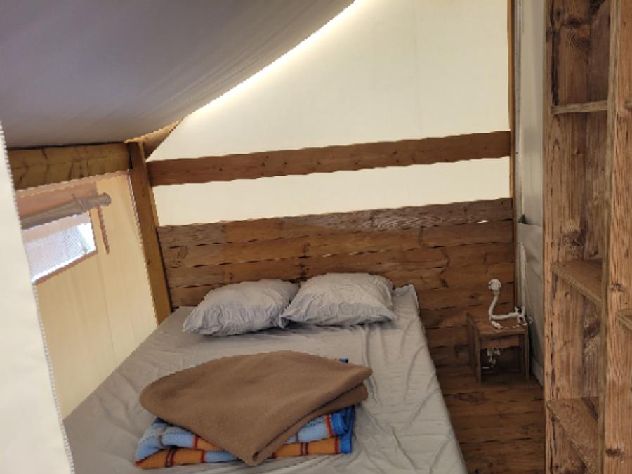 Tente 4 personnes - Tente Junior Standard 17m² (sans sanitaire) 2 chambres + terrasse 11