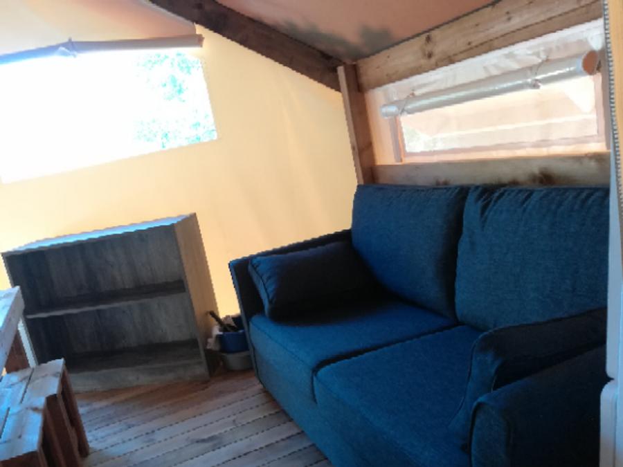 Tente 4 personnes - Tente junior Standard 21m² (sans sanitaire) 2 chambres + terrasse 4