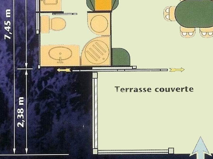Chalet 5 personnes - Chalet Standard 25m² 2 chambres + Terrasse 7
