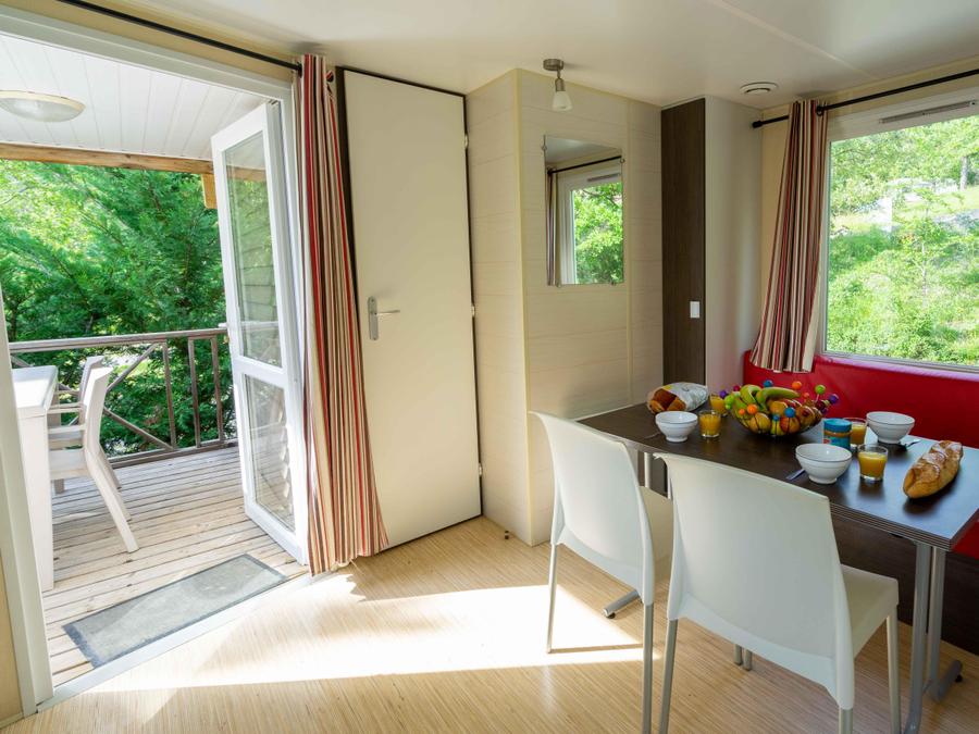 Mobilhome 4 personnes - Mobil-home Confort 29m² 2 chambres + terrasse 2