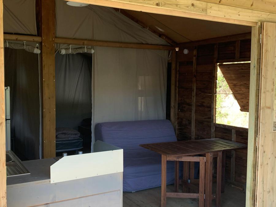 Lodge 4 personnes - Cabane Lodge sur pilotis 34m² 2 chambres + terrasse 5