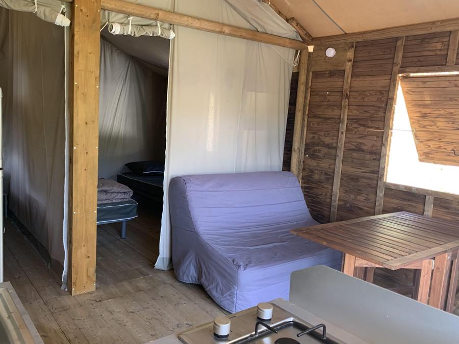 Lodge 4 personnes - Cabane Lodge sur pilotis 34m² 2 chambres + terrasse 4