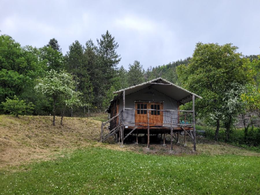 Lodge 5 personnes - Cabane Lodge sur Pilotis 34m² 2 chambres + terrasse 2