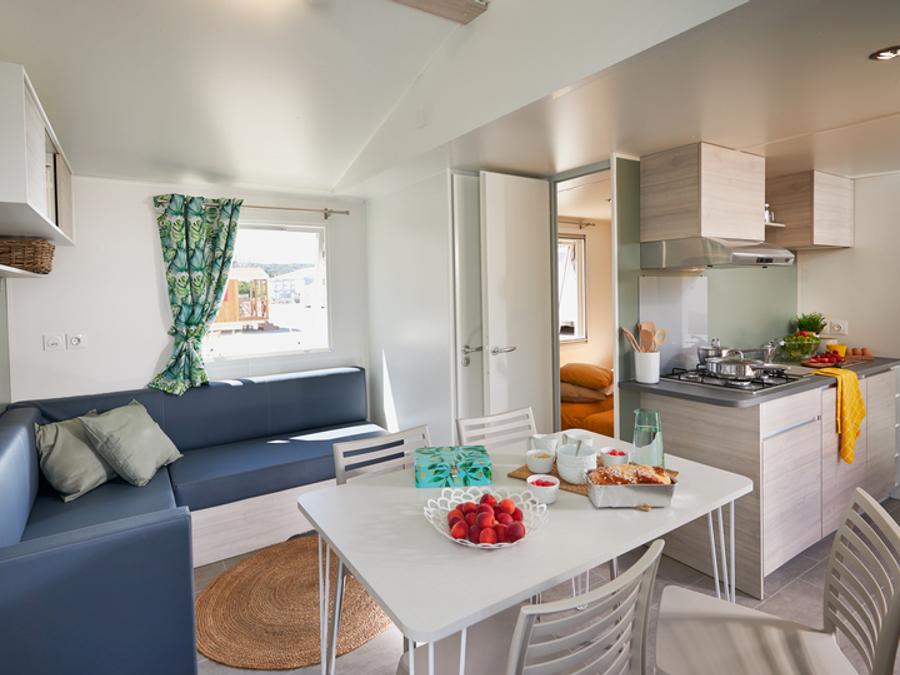 Mobilhome 4 personnes - Ciela Confort - 2 chambres - Vue sur le lac 3