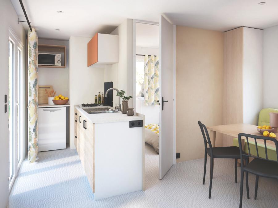 Mobilhome 4 personnes - Confort Plus - 2 chambres 4