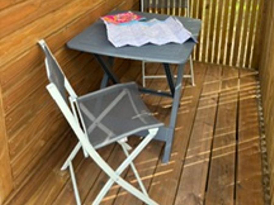 Tente en toile et en bois 2 personnes - Cabane vélo 0