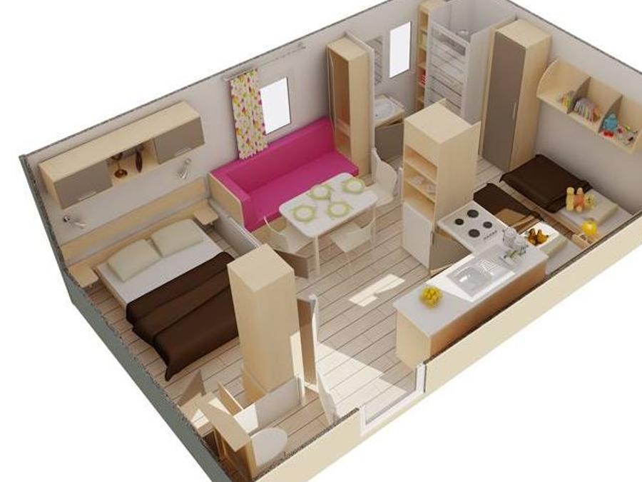 Mobilhome 4 personnes - FIRST 5