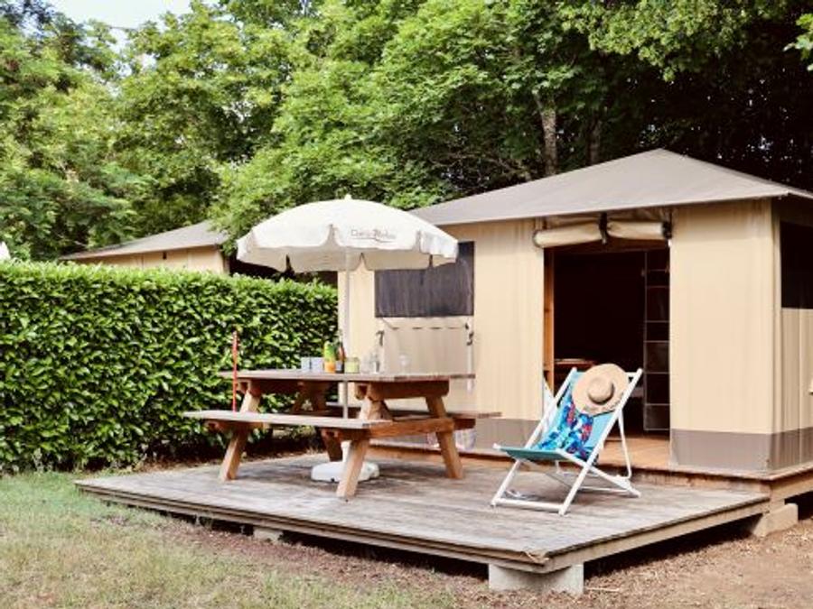 Tente 4 personnes - Tente Caraïbe Standard 16m² /2 chambres ( sans sanitaires) 4 pers 0