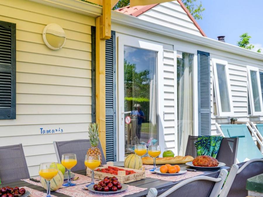 Mobilhome 6 personnes - Mobil-home Confort 34m² / 3 chambres - Terrasse 6 pers 0