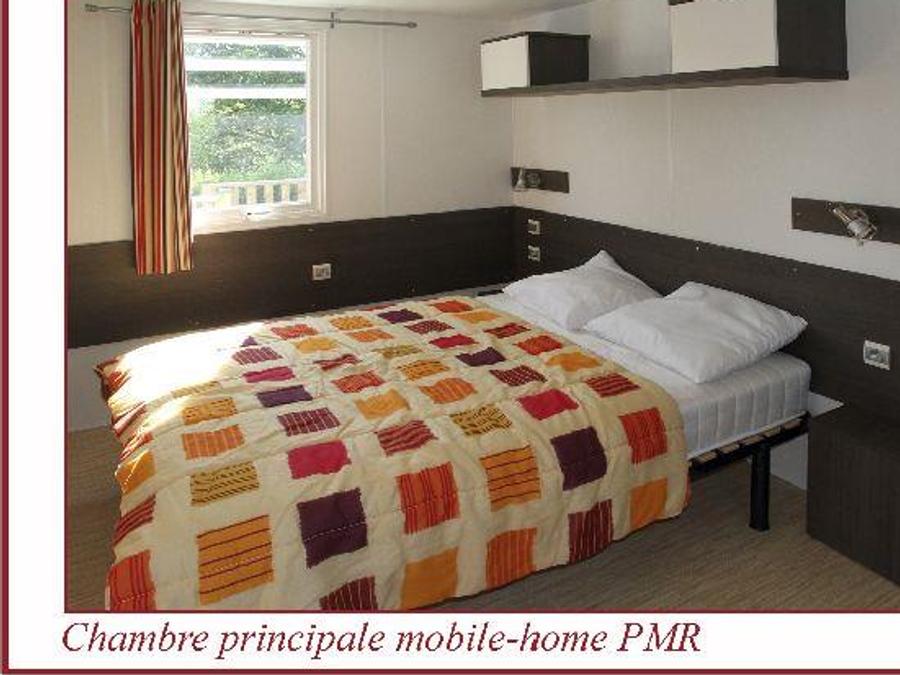 Mobilhome 4 personnes - Mobil-home 34m² / 2 chambres - Terrasse (adapté personne à mobilité réduite) Vue Loire 4 pers 5