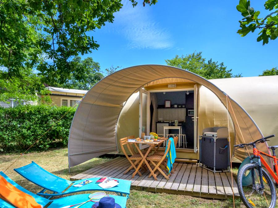 Tente 4 personnes - Coco Sweet 2 chambres/ sans sanitaires + Terrasse couverte 2/4 pers 4