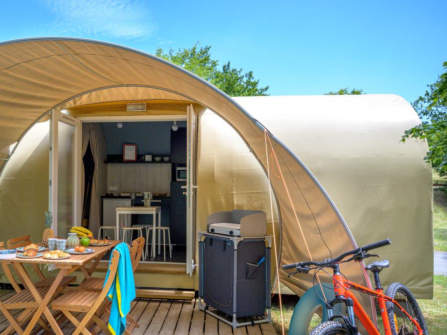 Tente 4 personnes - Coco Sweet 2 chambres/ sans sanitaires + Terrasse couverte 2/4 pers 5