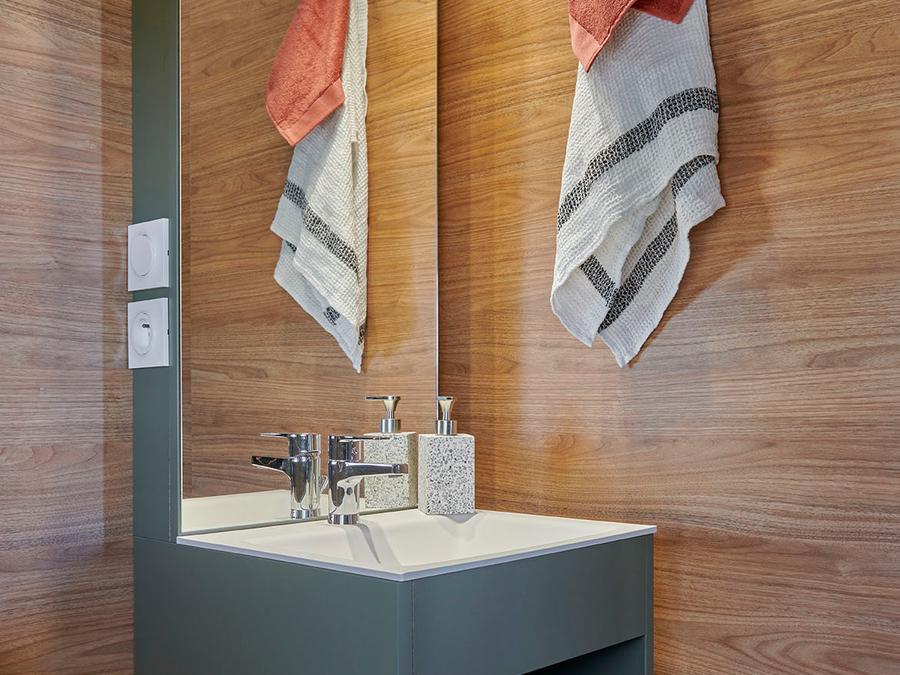 Tente en toile et en bois 6 personnes - Woodlodge Vue Loire Confort 34m² - 3 chambres + terrasse 6 pers 5