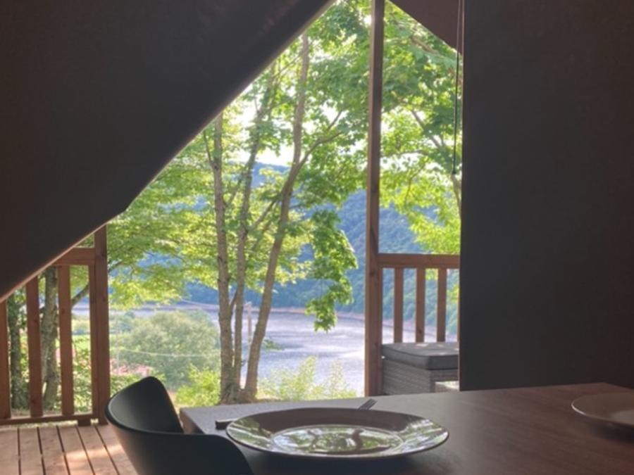 Tente en toile et en bois 6 personnes - Woodlodge Vue Loire Confort 34m² - 3 chambres + terrasse 6 pers 4