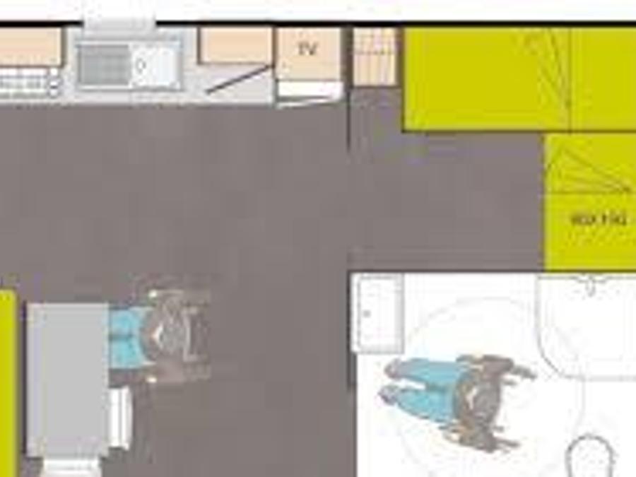 Mobilhome 4 personnes - pour Personnes à Mobilité Réduite 6