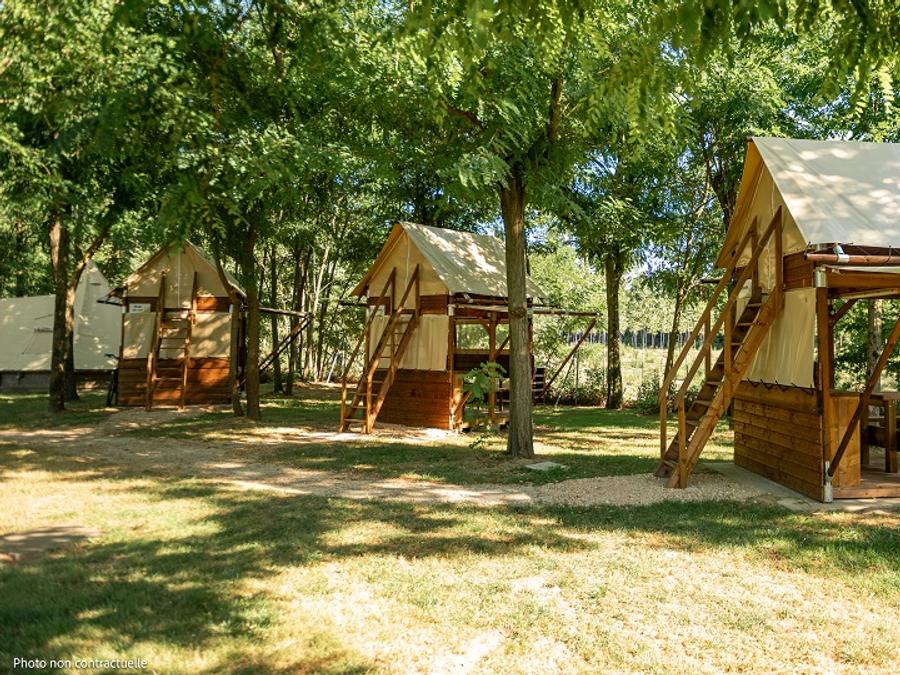 Tente 2 personnes - bivouac perché (sanitaires communs du camping) 6