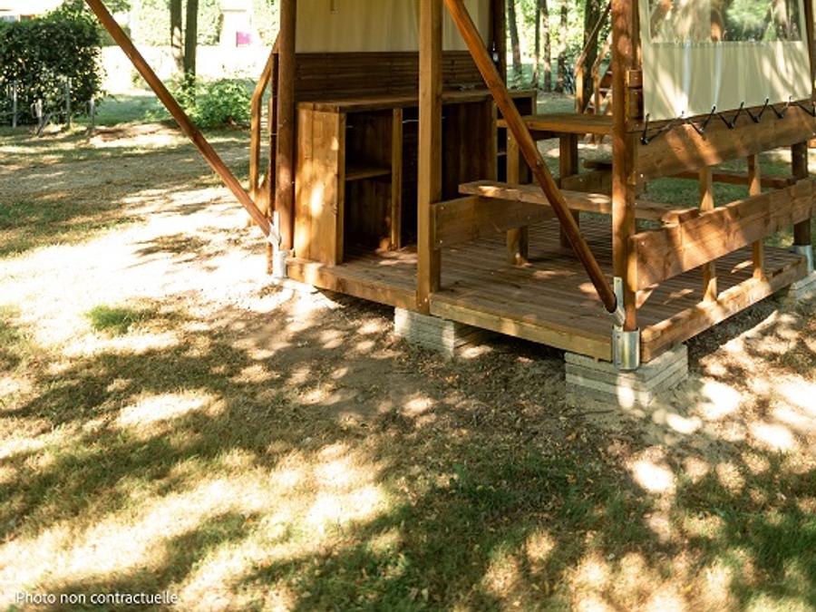 Tente 2 personnes - bivouac perché (sanitaires communs du camping) 8