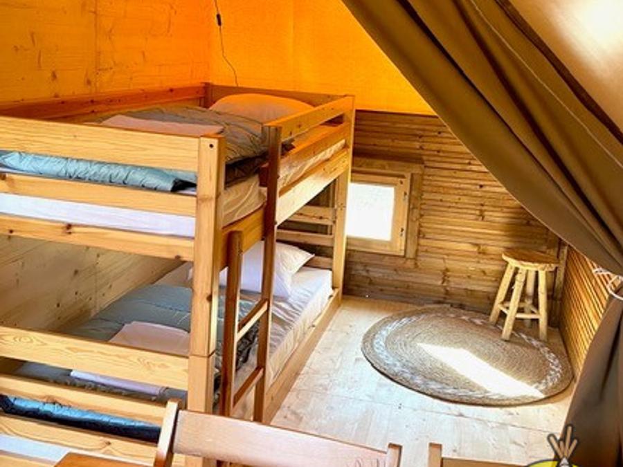 Bungalow toilé 4 personnes - Bungalow Amazone à la nuitée 4