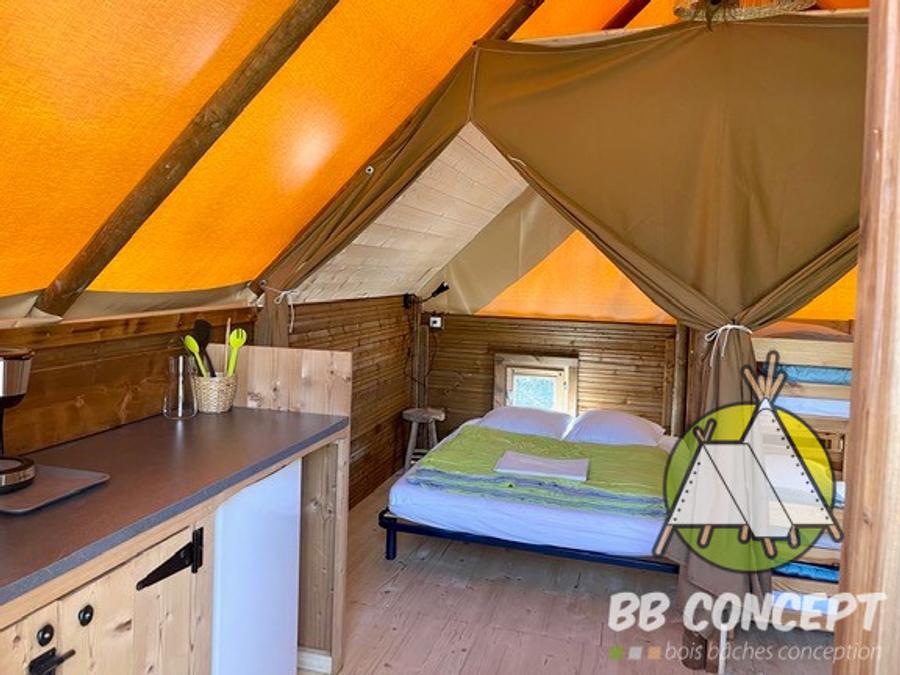 Bungalow toilé 4 personnes - Bungalow Amazone à la nuitée 3