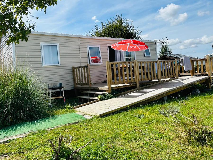 Mobilhome 4 personnes - PMR Confort Plus 2 chambres - Entre 30 et 35 m² -5ans 4 pers 1