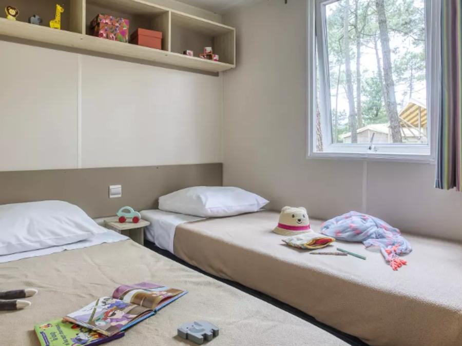 Mobilhome 6 personnes - Mobil-home Confort 4 Pièces 6 Personnes + TV 5