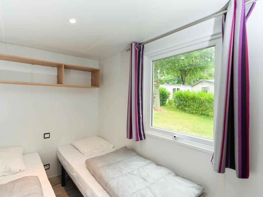 Mobilhome 4 personnes - Mobil-home Morgane Premium 33m² (2 chambres) + terrasse couverte 4 pers 6